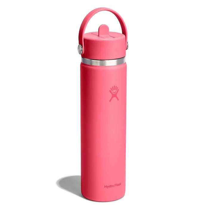24 oz Wide Mouth with Flex Straw Cap - Image 2