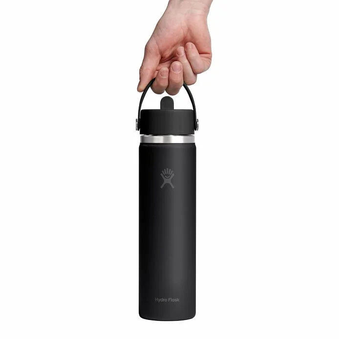 24 oz Wide Mouth with Flex Straw Cap - Image 4