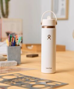 Alternative view of 24 oz Wide Mouth with Flex Straw Cap