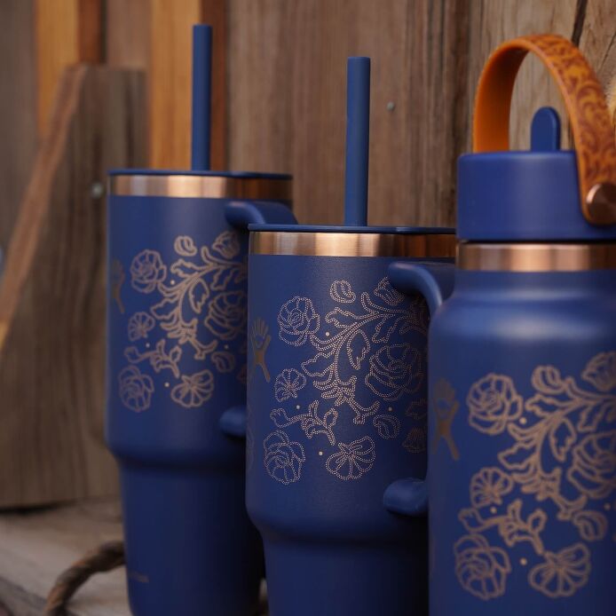 32 oz Wide Mouth with Flex Straw Cap - Image 5