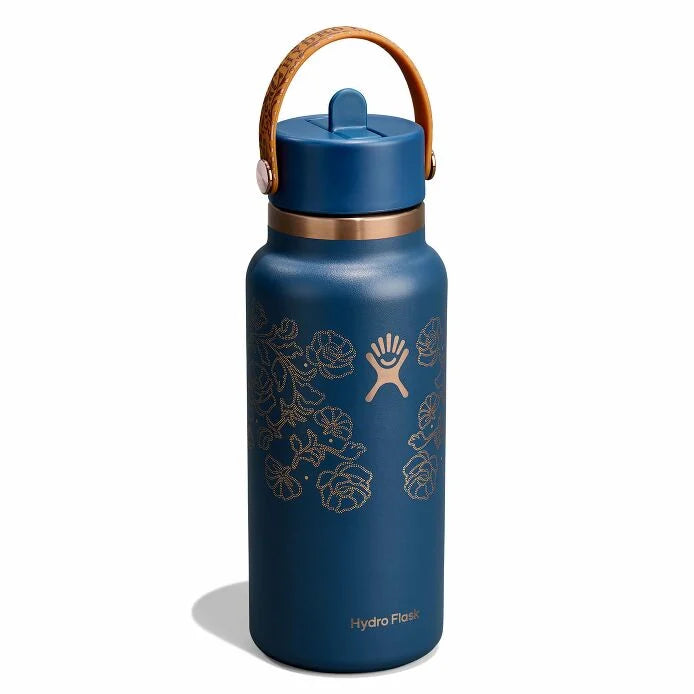 32 oz Wide Mouth with Flex Straw Cap - Image 2